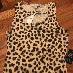 NWT CHEETAH PRINT BODY SUIT